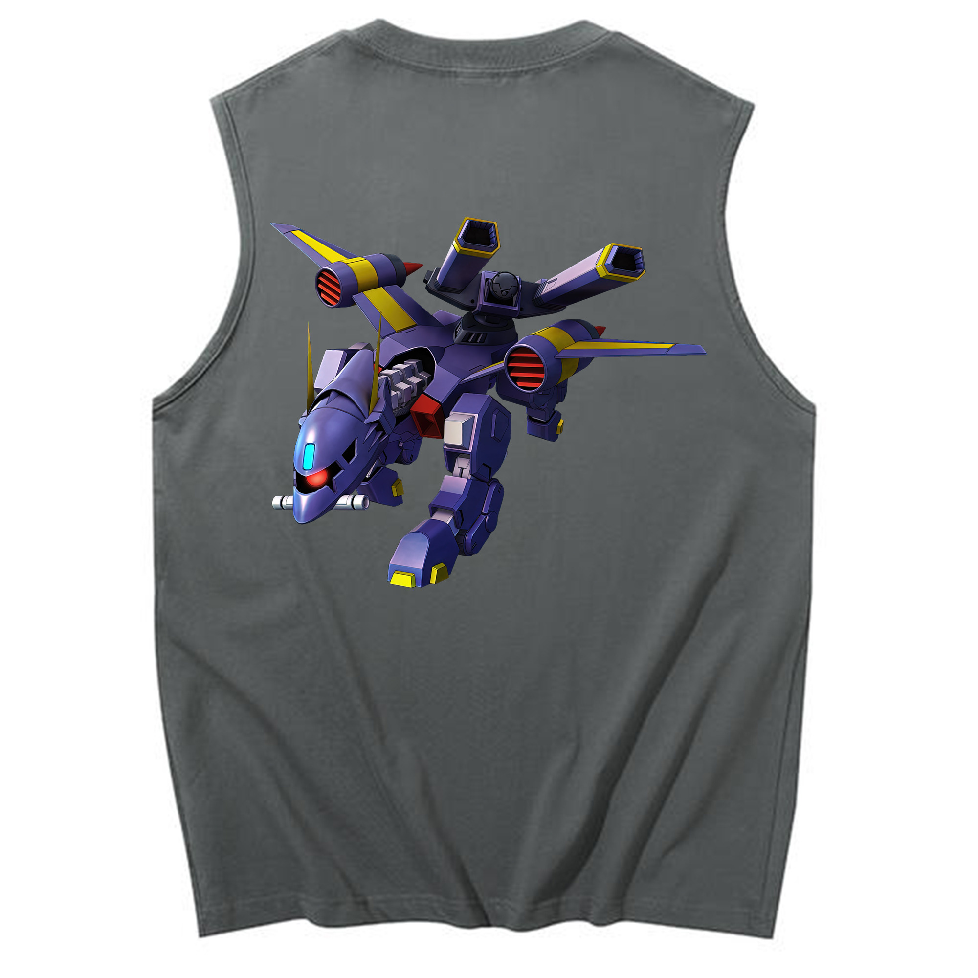 （画像用） 機動戦士ガンダム Mobile Suit Gundam コットン100％タンクトップ（背面プリント）